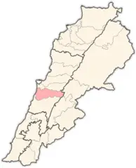 Lebanon Districts Aley