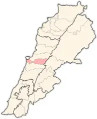 Lebanon Districts Baabda