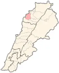 Lebanon Districts Koura