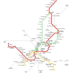 Lille Metro Map