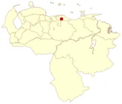Locatie Caracas