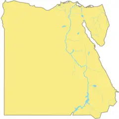 Location Map Egypt