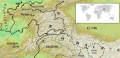 Location Map Pamir Mhn