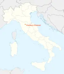 Location of Florence (firenze)