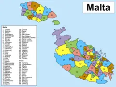 Malta  Administrative Division