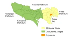 Map Chiyoda Ku En