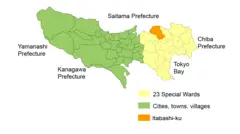 Map Itabashi Ku En