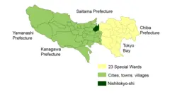Map Nishitokyo En