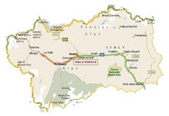 Map of Aosta Valley 3