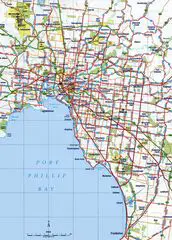 Map of Melbourne