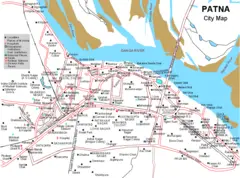 Map of Patna