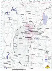Map of Queanbeyan