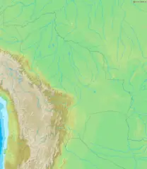 Map of Bolivia Demis