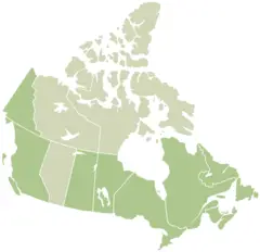 Map of Canada, Same Sex Marriage, Pre July 2005