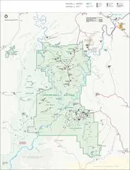 Map of Canyonlands National Park