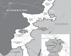 Map of Fata In Pakistan
