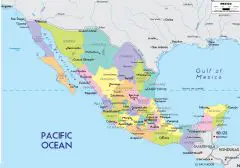 Map Of Mexico States