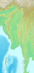 Map of Myanmar Demis