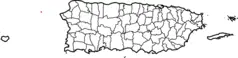 Map of Puerto Rico Highlighting Desecheo Island