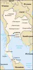 Map of Thailand Uk