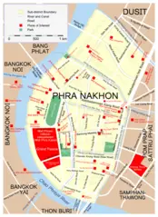 Map Phra Nakhon
