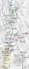 Map Zion Canyon