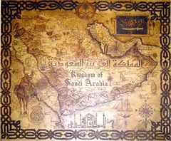 Mapa Arabia Web