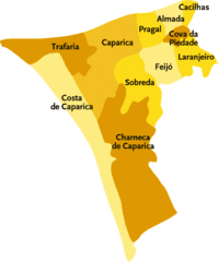 Mapa Da Cidade De Almada