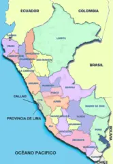 Mapa De Colores Del Peru Jmk Ver Castellana