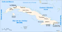 Mapa De Cuba