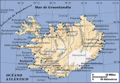 Mapa De Islandia