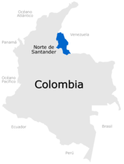 Mapa De Norte De Santander