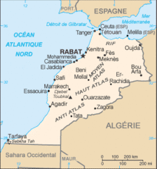 Maroc Carte