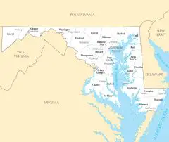 Maryland Cities And Towns