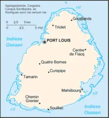Mauritiuskaart