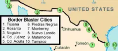 Mexico Borderblasters Map 02