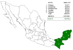 Mexico East Tehuantepec States