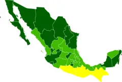 Mexico Hdi States