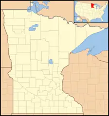 Minnesota Locator Map With Us