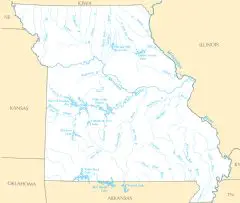 Missouri Rivers And Lakes