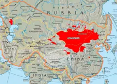Mongols Map
