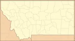 Montana Locator Map