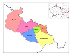 Moravia Silesia Districts