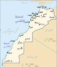 Morocco Map Ar