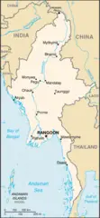 Myanmarkaart