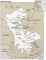 Nagorno Karabakh Map