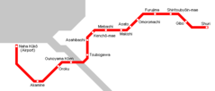 Naha Metro Map