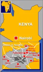 Nairobi Slums Area