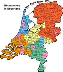 Netnummers In Nederland