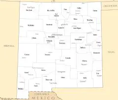 New Mexico Cities And Towns